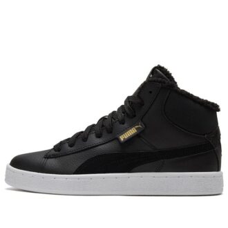 1948 Mid Lfur Mid-Top Fleecefodrade Fritidsskateskor Unisex Svarta