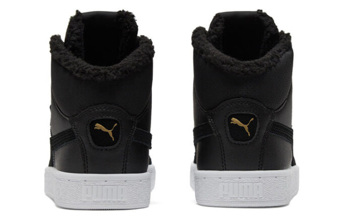 1948 Mid Lfur Mid-Top Fleecefodrade Fritidsskateskor Unisex Svarta