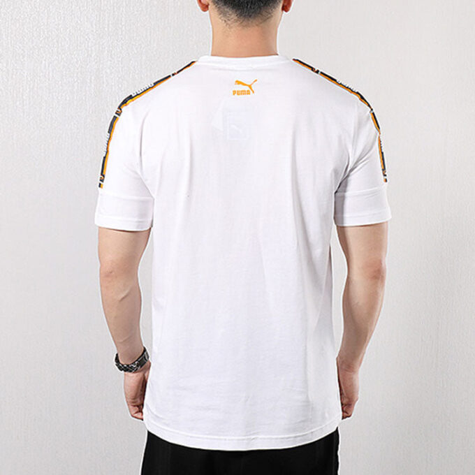90-tals retro tejpad t-shirt ”Vit”