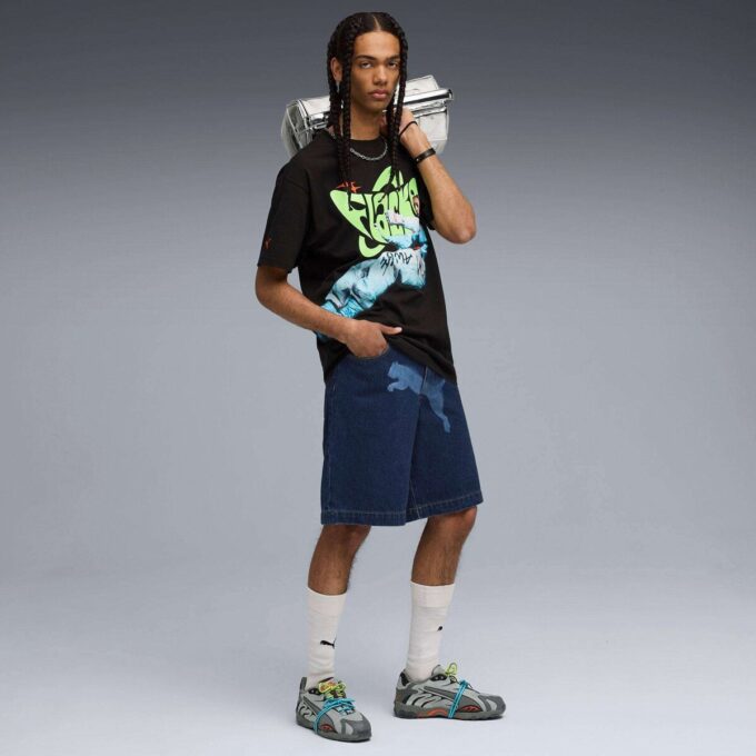 A$AP ROCKY x PUMA Herr Jeansshorts
