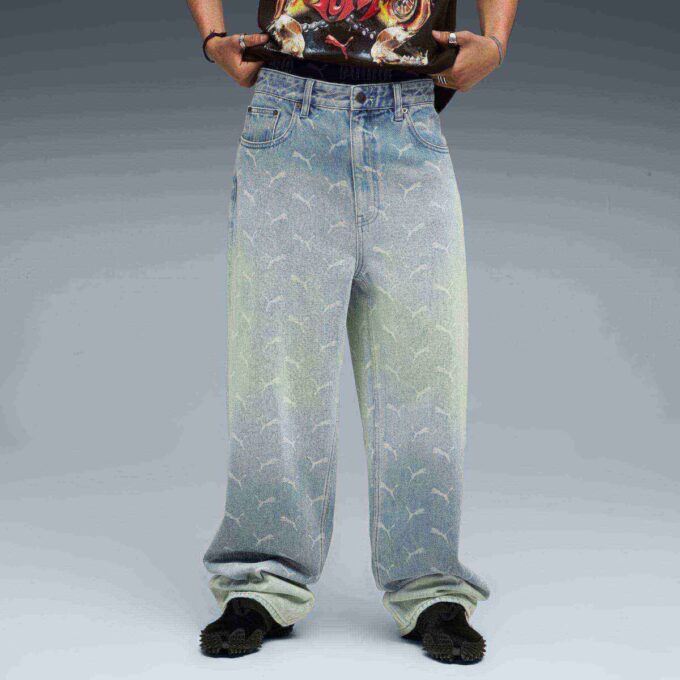 A$AP ROCKY x PUMA Herr Laser Monogram Denim A$AP ROCKY x PUMA Herr Laser Monogram Denim