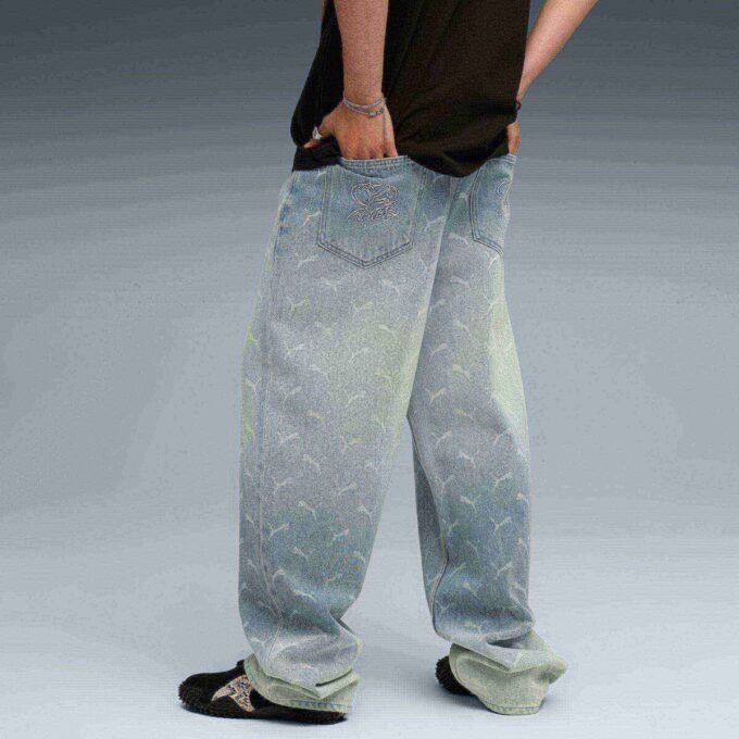 A$AP ROCKY x PUMA Herr Laser Monogram Denim A$AP ROCKY x PUMA Herr Laser Monogram Denim