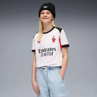 AC Milan 25/26 Bortatröja Replika Stor Barn Fotbollströja