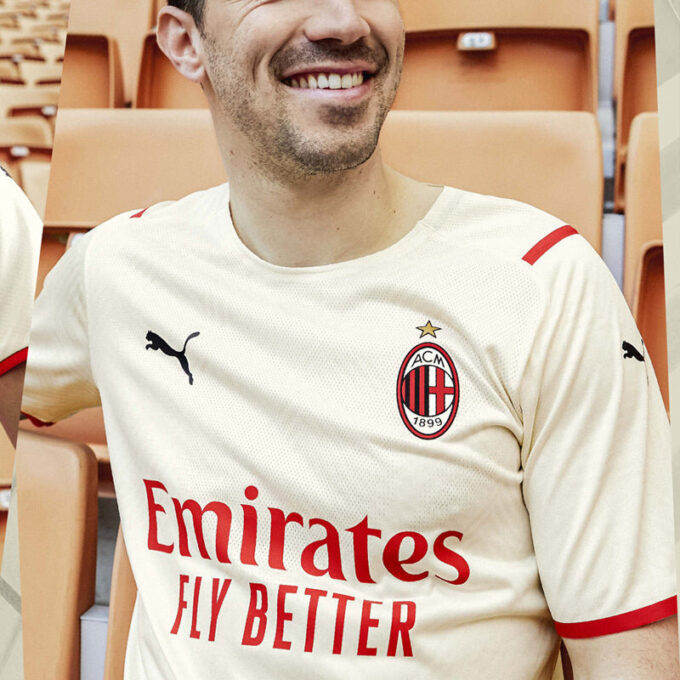 AC Milan Adidas 22/23 Bortatröja ”Vit”