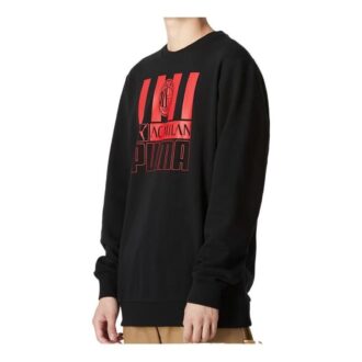 AC Milan Fotboll Svart Pullover Tröja ”Svart”