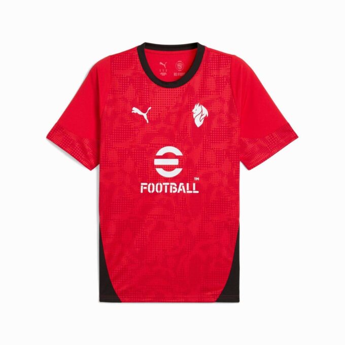 AC Milan Herr Långärmad Fotbollsträningströja AC Milan Herr Långärmad Fotbollsträningströja