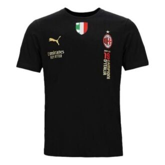 AC Milan Officiell Italiensk Mästare T-shirt ”Svart”
