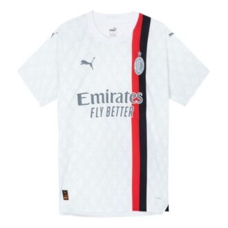 Acm Authentic Away Jersey-logotyp ”Vit”
