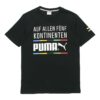 Alfabet Rund Hals Kort Ärm Svart