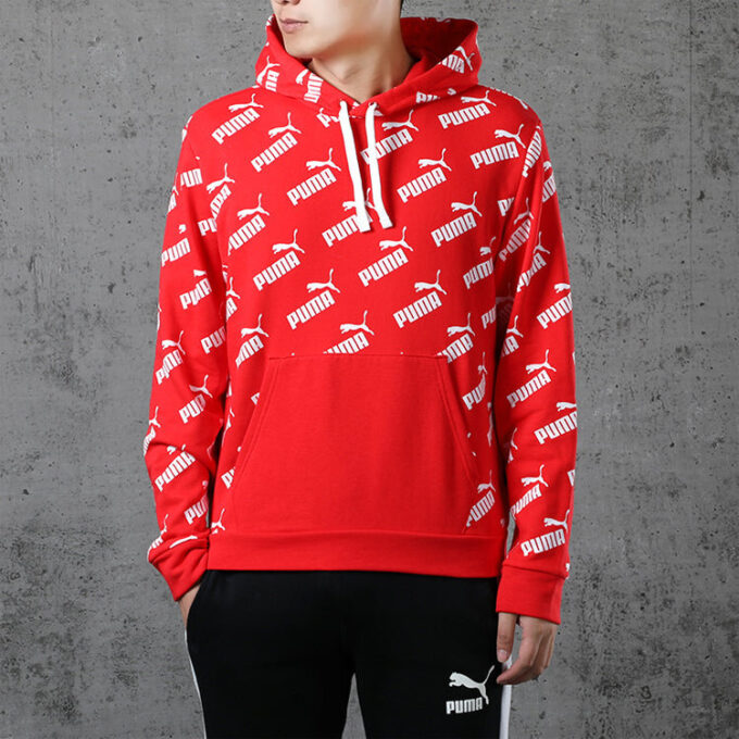 Amplified Track Hoodie ”Röd”