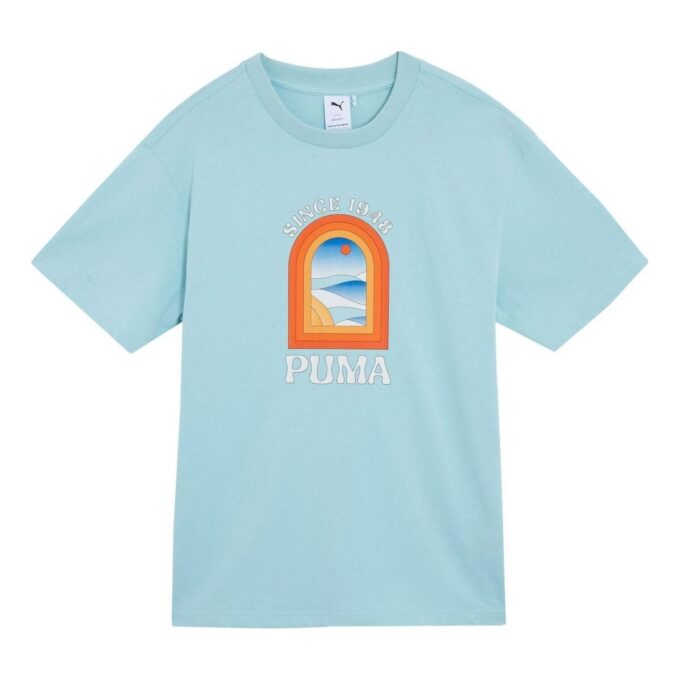 Apres Court T-shirt ”Himmelsblå”