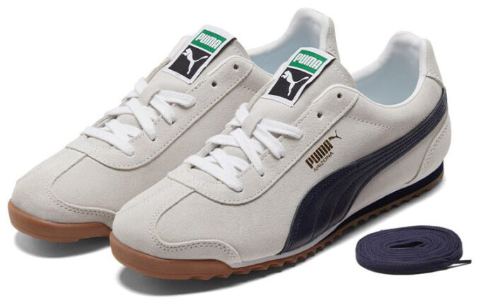Arizona Classic Athleisure Casual Sportskor Unisex Grå Blå
