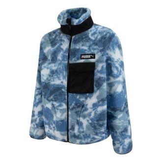 Art Of Sherpa Zip Jacket ”Blå”