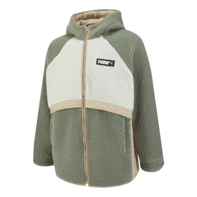 Art Of Sherpa Zip Jacket ”Grön”