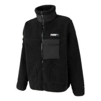 Art Of Sherpa Zip Jacket ”Svart”