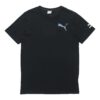 Avslappnad grafisk t-shirt ”Svart vit blå”
