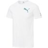 Avslappnad grafisk t-shirt ”Vit svart blå”