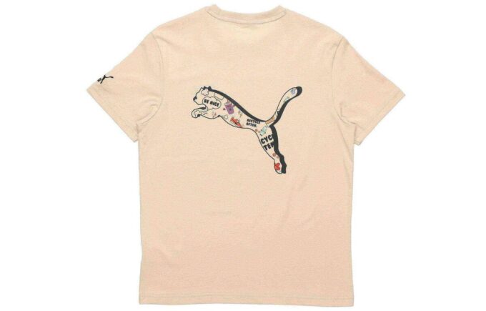 Awareness AOP T-shirt ”Beige Svart Vit”