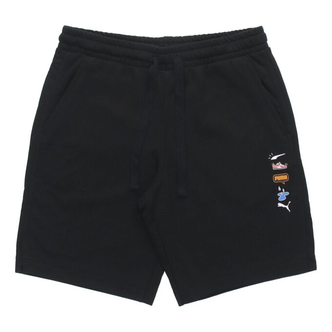 Awareness Athleisure Casual Sportshorts med dragsko och andningsfunktion Svarta