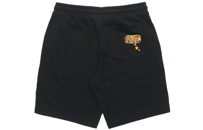 Awareness Athleisure Casual Sportshorts med dragsko och andningsfunktion Svarta