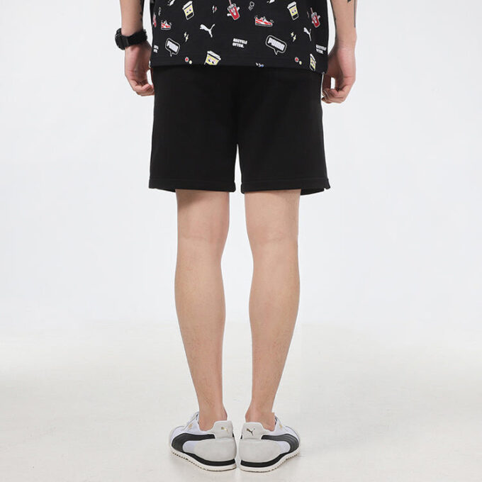 Awareness Athleisure Casual Sportshorts med dragsko och andningsfunktion Svarta
