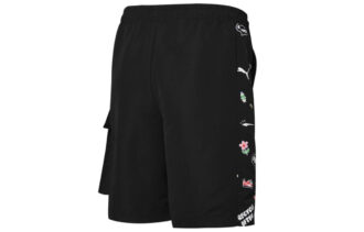 Awareness Cargo Woven Shorts ”Svartvit”