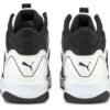 Backcourt Mid Sneakers Vita/Svarta