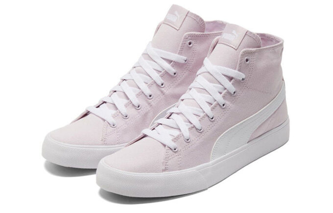 Bari Mid Retro Mid Tops Casual Skateboardskor Unisex Lila