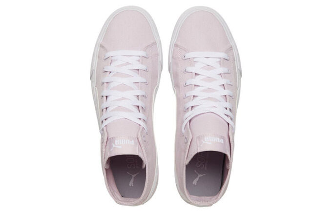 Bari Mid Retro Mid Tops Casual Skateboardskor Unisex Lila