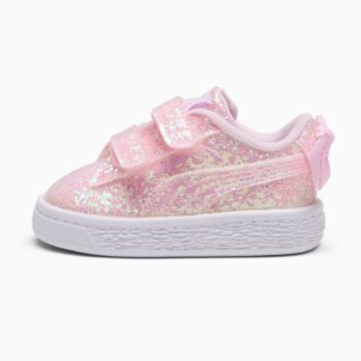 Basket Bow Metallic Sneakers för småbarn
