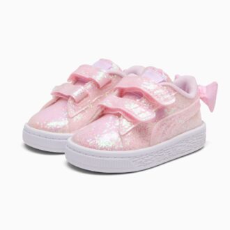 Basket Bow Metallic Sneakers för småbarn