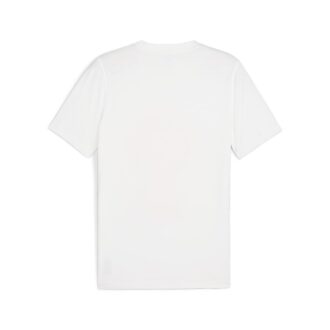 Basket T-shirt med grafisk design ”Vit”