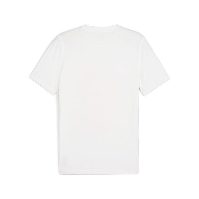 Basket T-shirt med grafisk design ”Vit”