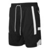 Basketshorts i mesh med mönster ”Svart”