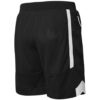 Basketshorts i mesh med mönster ”Svart”