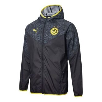Borussia Dortmund Uppvärmningsjacka ”Svart”
