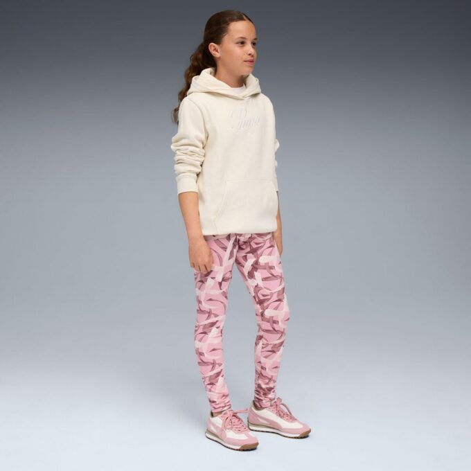 Bowtique mönstrade leggings för stora barn Bowtique mönstrade leggings för stora barn