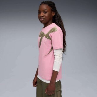 Bowtique Stor Barn Avslappnad T-shirt
