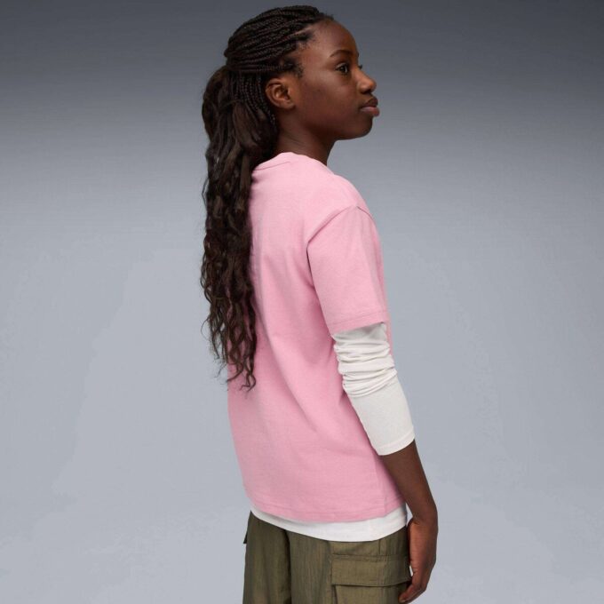 Bowtique Stor Barn Avslappnad T-shirt