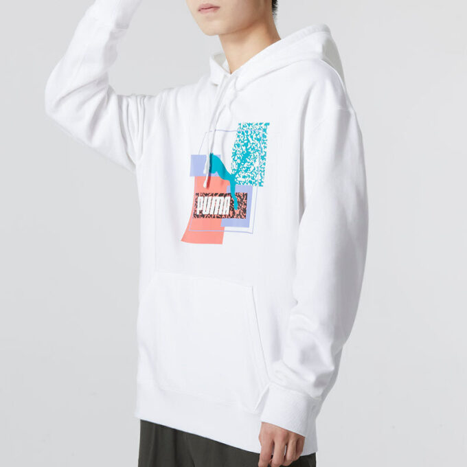 Brand Love TR Logo Hoodie ”Vit”