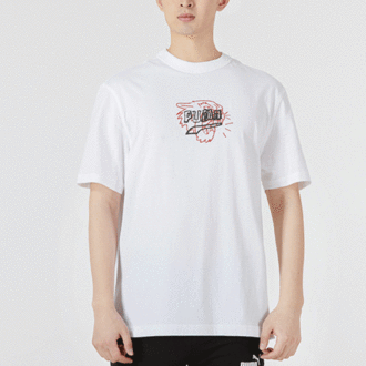 BTL Grafisk T-shirt ”Vit”