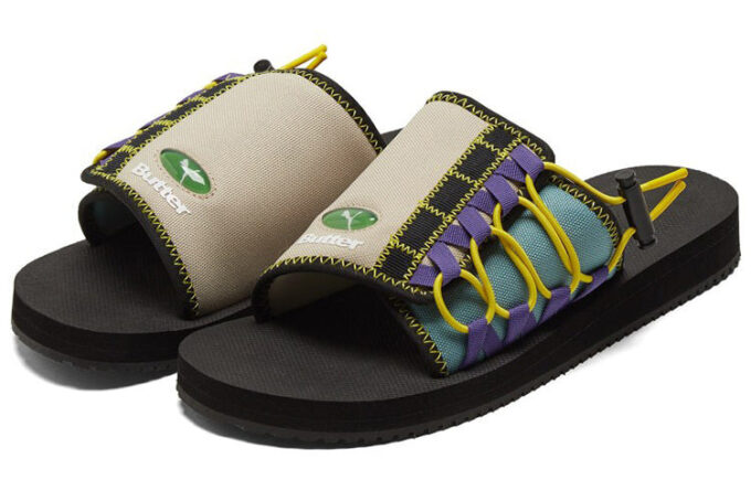Butter Goods x Wilo Sandal ”Putty Mineral Blue”