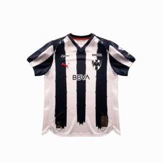 C.F. Monterrey Hemma Replica 25/26 Fotbollströja för småbarn