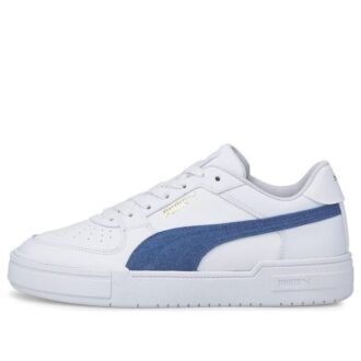 Ca Pro Denim Casual Skateboardskor Unisex Vit Blå
