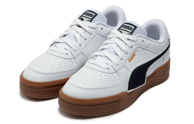 Ca Pro Låga Skateboardskor Unisex Vita Svarta