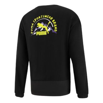 Camping Sportswear Mountain Långärmad T-shirt ”Svart”