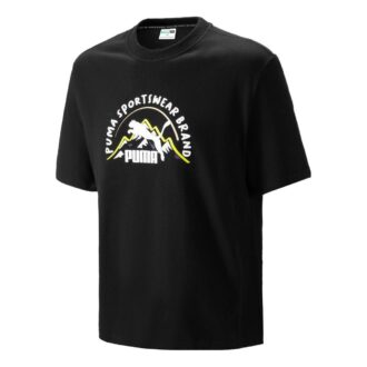 Camping Sportswear Mountain T-shirt ”Svart”
