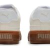 Capris Läder Skateboard Sneakers ”Vita”