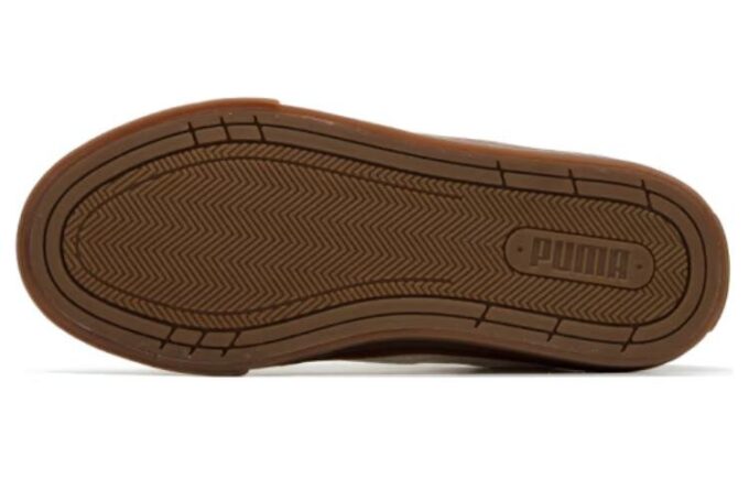 Capris Läder Skateboard Sneakers ”Vita”