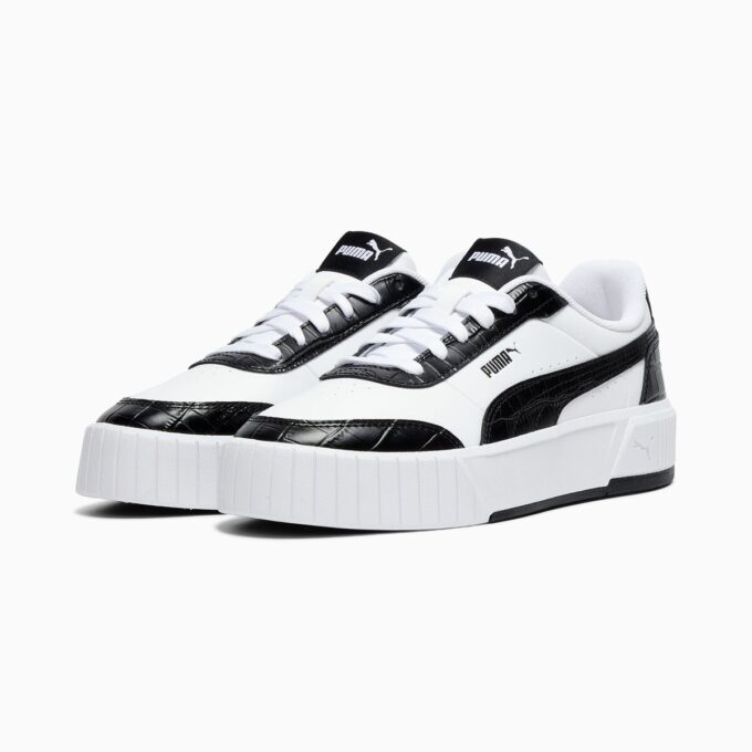 Carina Mia Croc Dam Sneakers med djurtryck Carina Mia Croc Dam Sneakers med djurtryck